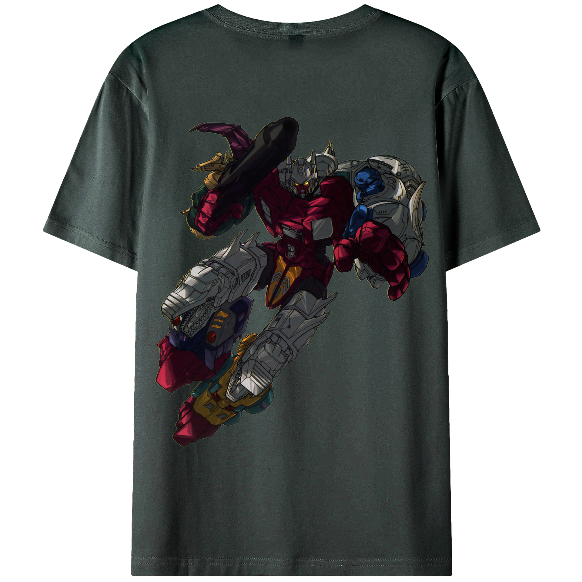 （画像用）  綿100％ メンズ半袖Tシャツ（バックプリント） 通気性